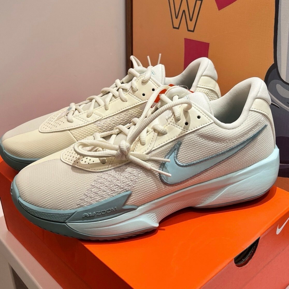 Nike Air Zoom G.T. Cut Academy EP 米白藍 平民版 緩震 透氣 實戰籃球鞋