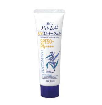 日本 熊野油脂 KUMANO 薏仁保濕防曬乳 SPF50+ PA++++ 80g