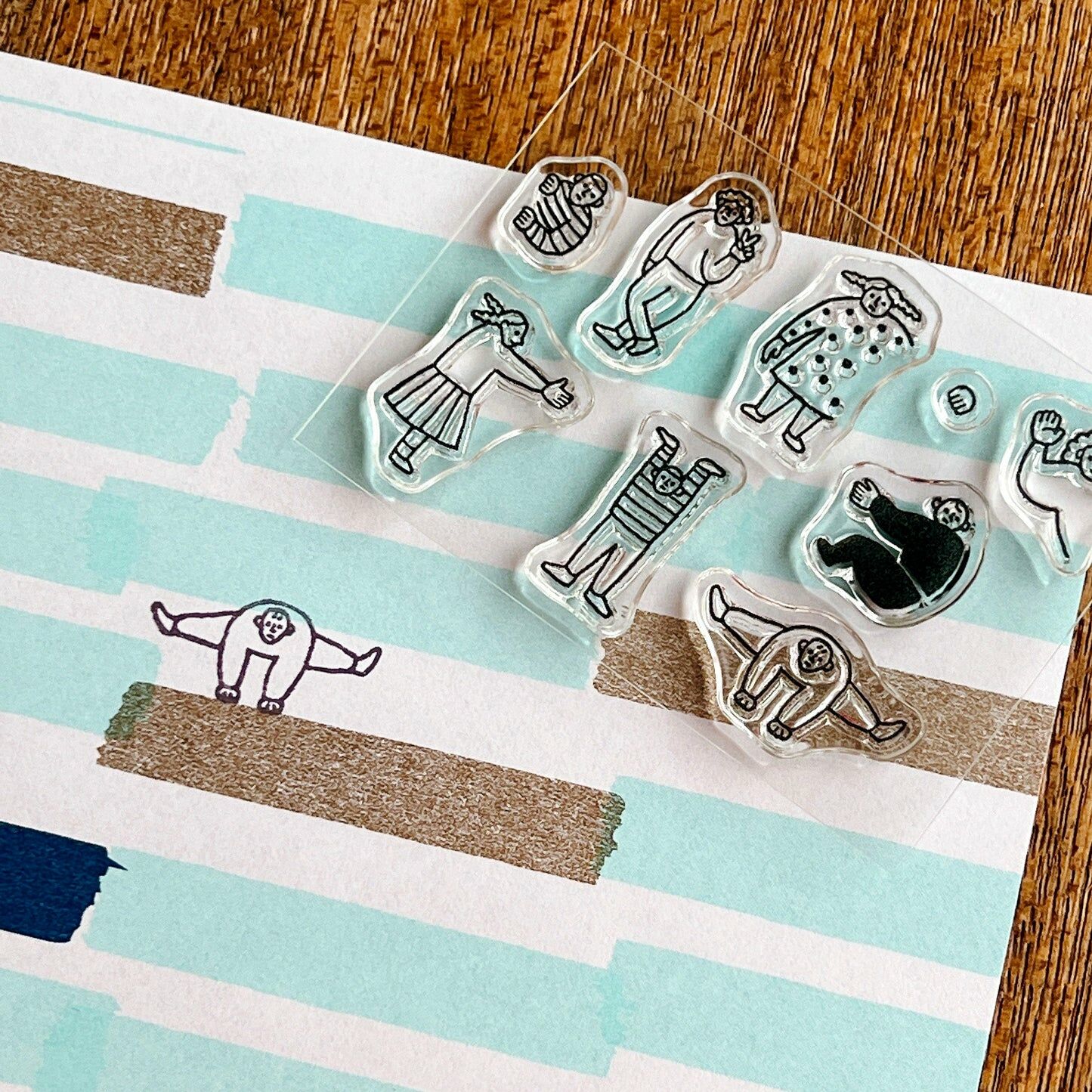 水縞 自在水晶印章 Pocket｜任意混合隊01｜JAPAN