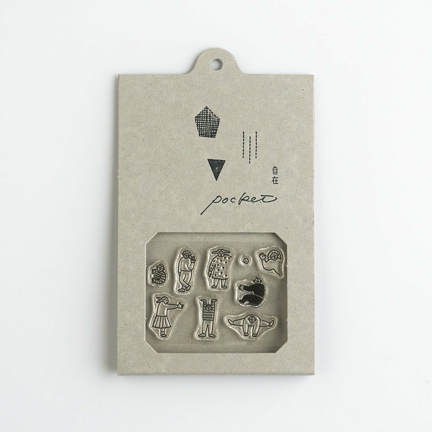 水縞 自在水晶印章 Pocket｜任意混合隊01｜JAPAN