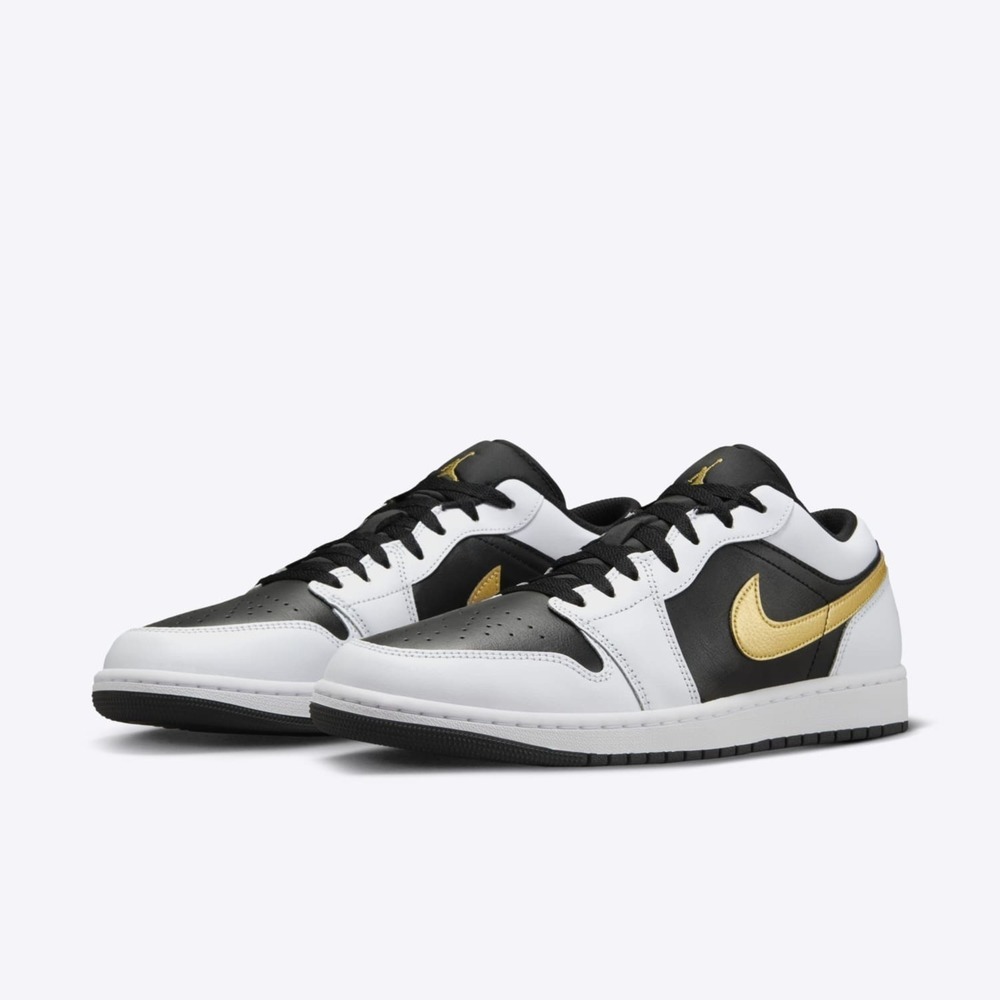 Nike Air Jordan 1 low “reverse panda" 反轉熊貓 金勾 白黑  553558-172