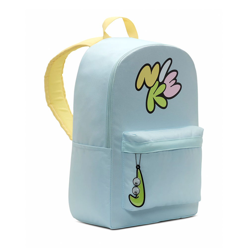 Nike Heritage 淺藍色 雙肩包 書包 拉鍊 運動 休閒 童包 小包 運動包 後背包 HF7250-474