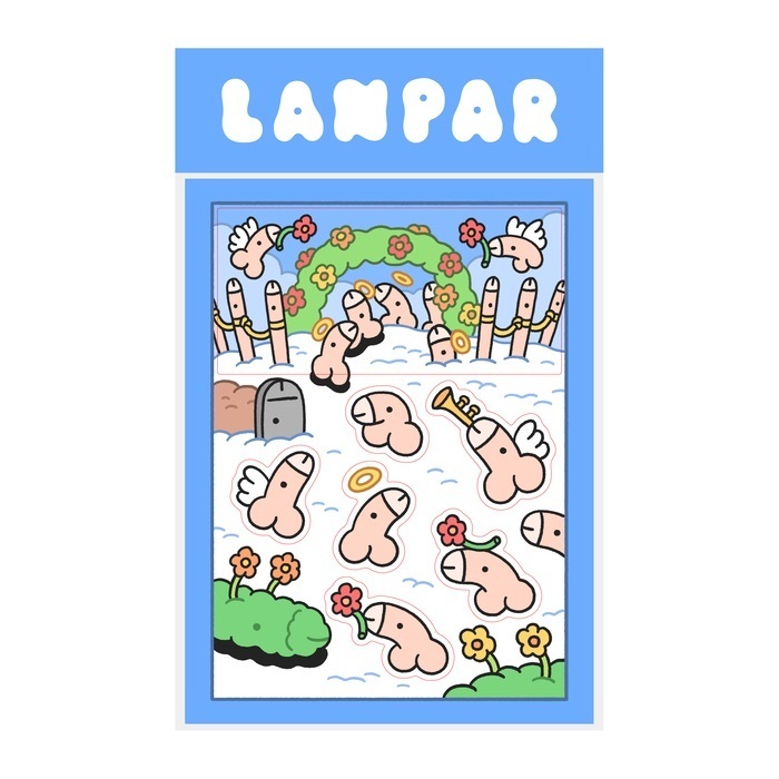 Lanparman｜貼紙｜ㄐㄐ天堂