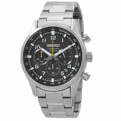 Seiko 精工 Sport Chronograph Quartz Men's Watch  SSB447P1 黑色錶盤 / SSB449P1 黑色錶盤 尼龍帶 運動計時石英男士手錶