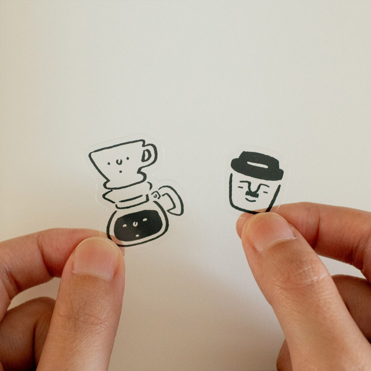 WHOSMiNG × 手紙社．MiNGSCUPS SEAL｜透明貼紙