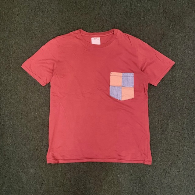 VISVIM MAKESHIFT POCKET TEE S/S (( USED S )) 新品同樣 - RED SIZE 2 IN STOCK NOW (現貨發售中)