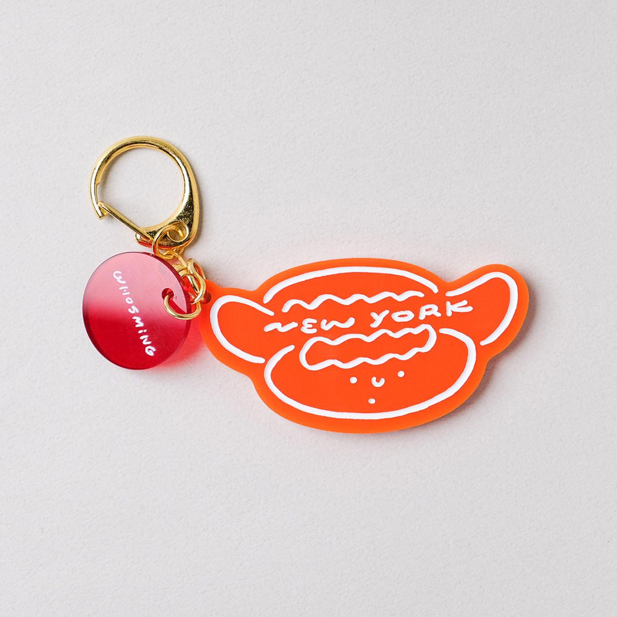【NYC】熱狗鑰匙圈