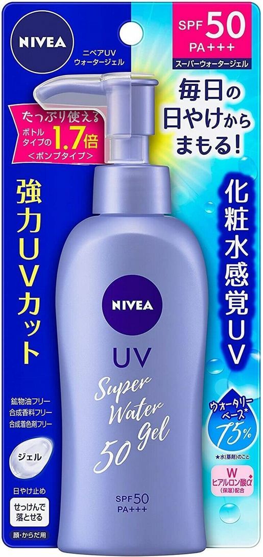 Nivea 妮維雅 水潤清爽防曬凝霜 SPF50 PA+++ 140g