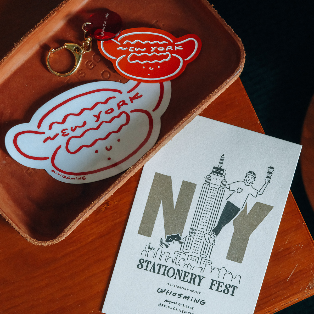 【NYC】熱狗貼紙