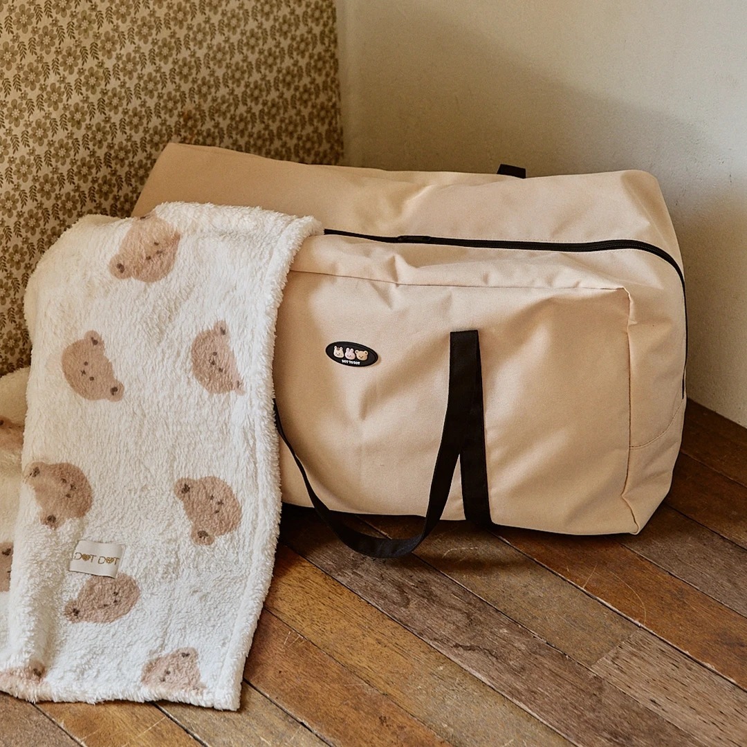 DOT家族福音立體萌趣人物系列-生活防水被褥收納卡車包