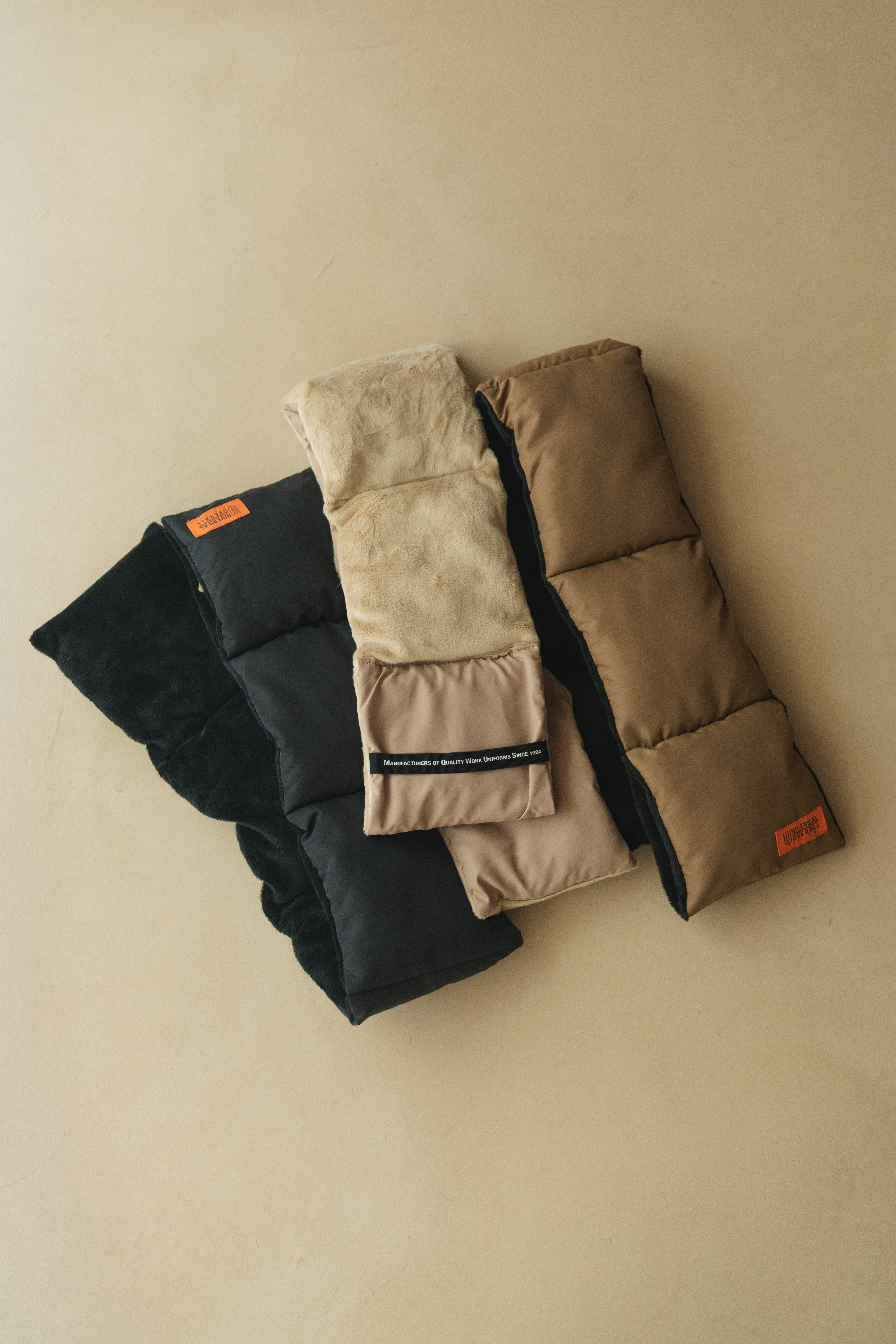 UNIVERSAL OVERALL TAFFETA MUFFLER (3色)