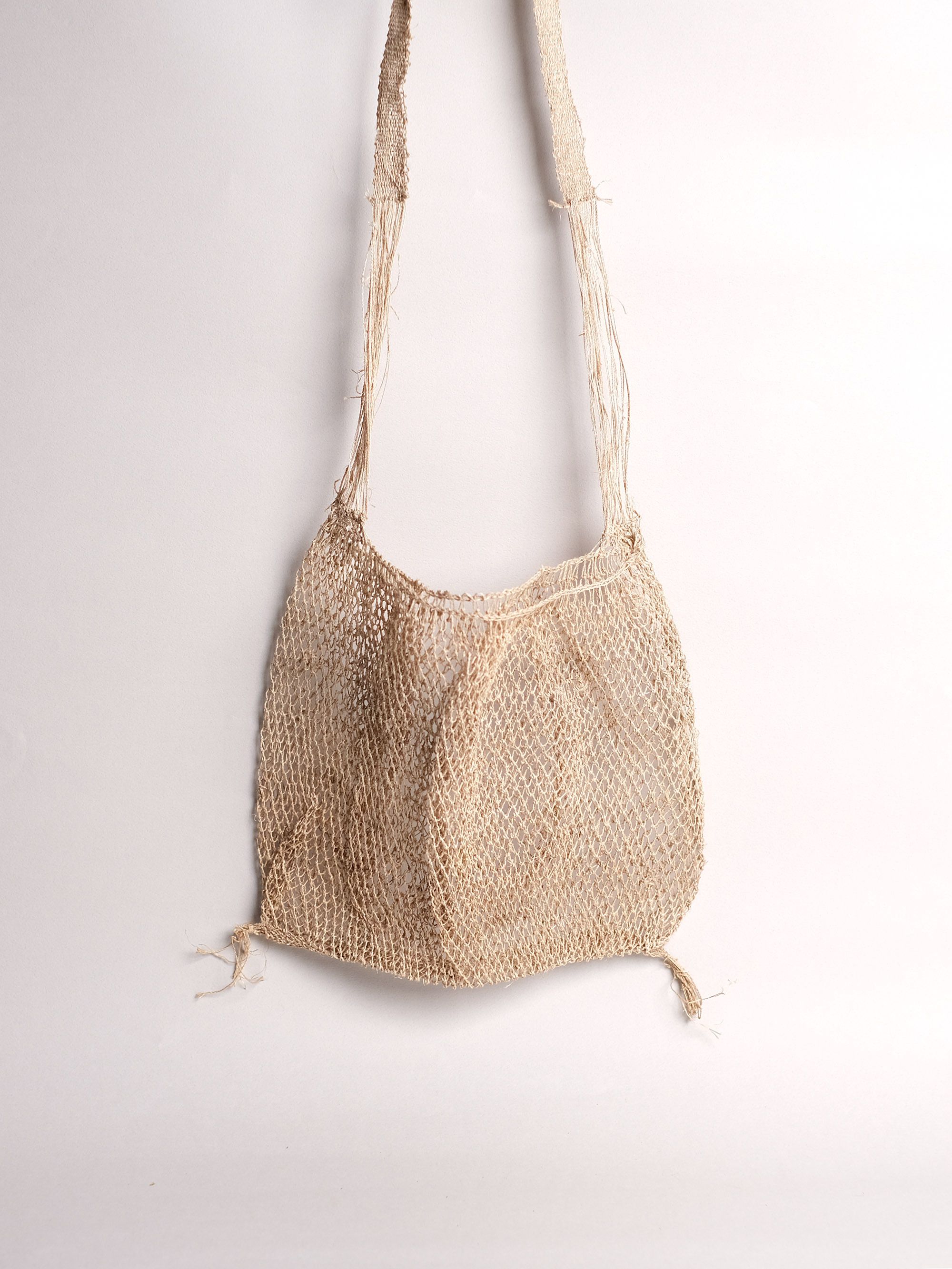 手織｜Khmu 藤蔓編織 - 斜背包 - 中｜寮國