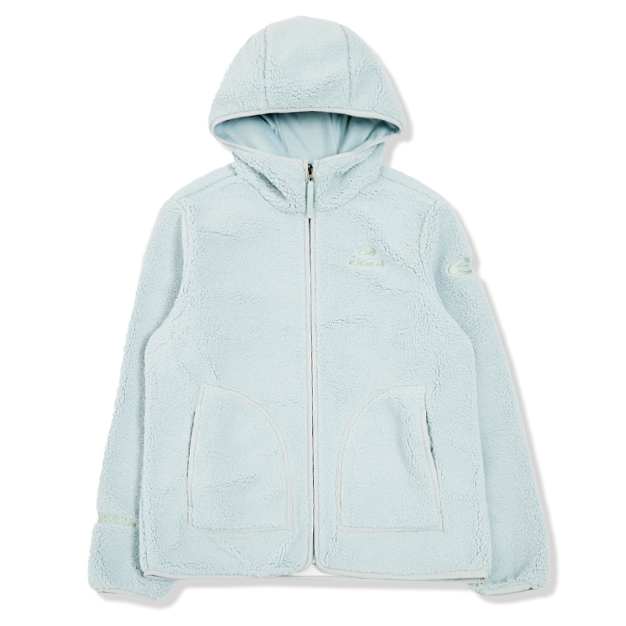 【EIDER】女Gore Infinium fleece刷毛保暖外套 / 24EDWW22107-[綠、紫]