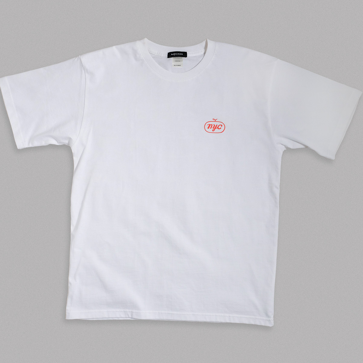 NYC．HotDog｜T-Shirt 白