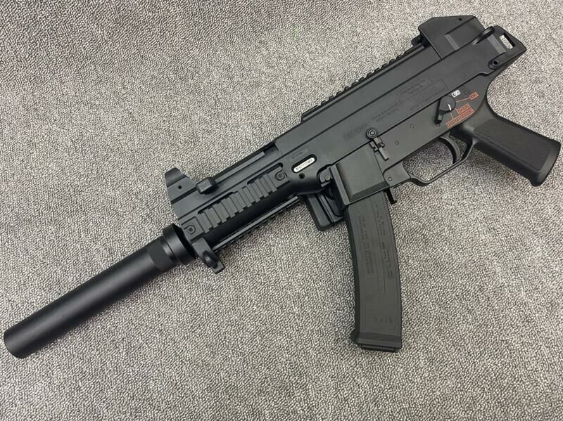 VFC HK UMP9 V2版瓦斯9mm 經典黑衝鋒瓦斯槍豪華滅音管GBB 10094-1