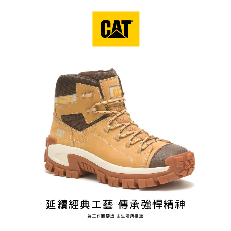 限時直播 A15【CAT-INVADER HIKER WP CT｜防水經典中筒靴】CA91540經典黃