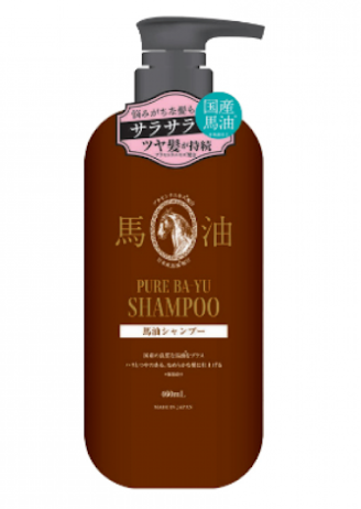 日本國產馬油洗髮水460ML