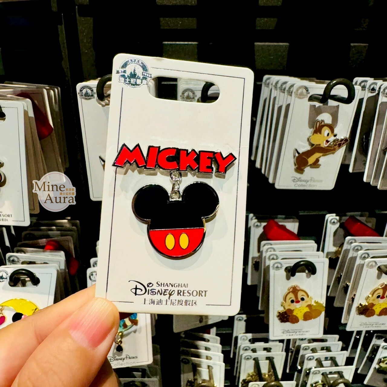 米奇 Mickey 與好友們 米奇頭 造型 徽章 PIN -上海迪士尼樂園