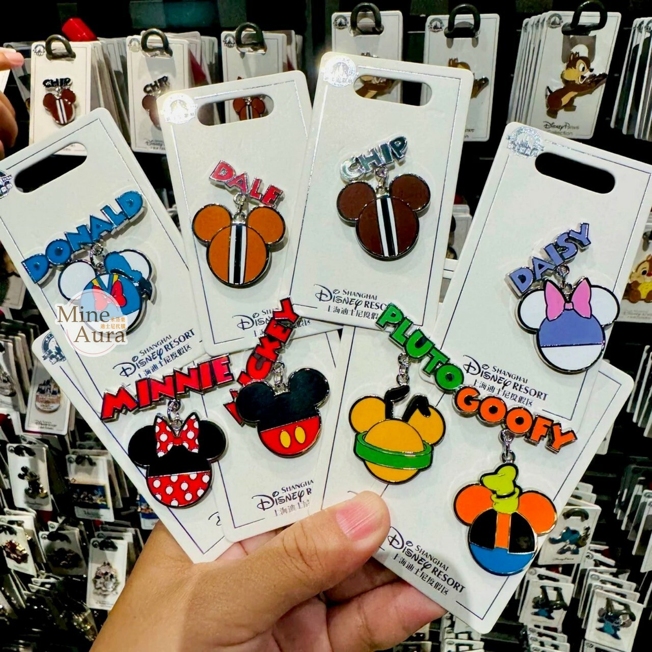 米奇 Mickey 與好友們 米奇頭 造型 徽章 PIN -上海迪士尼樂園