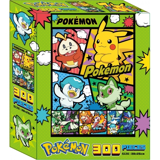 《 寶可夢 Pokemon 》 寶可夢300片盒裝拼圖(P)