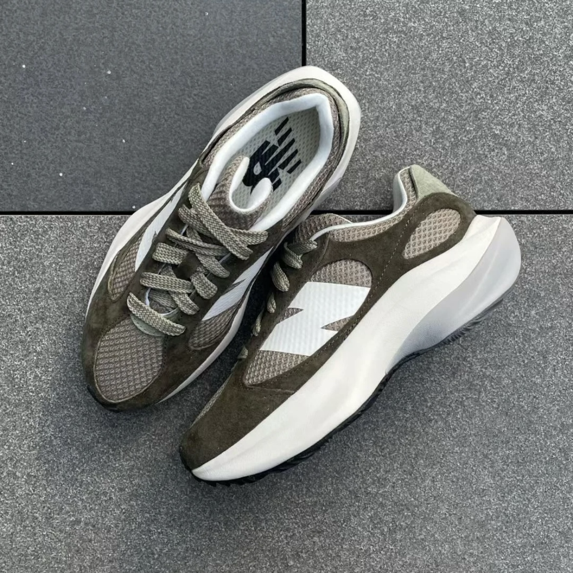 New Balance WRPD RUNNER 橄欖綠 苔癬綠 軍綠 復古奶油底 NB 厚底 運動鞋 休閒鞋