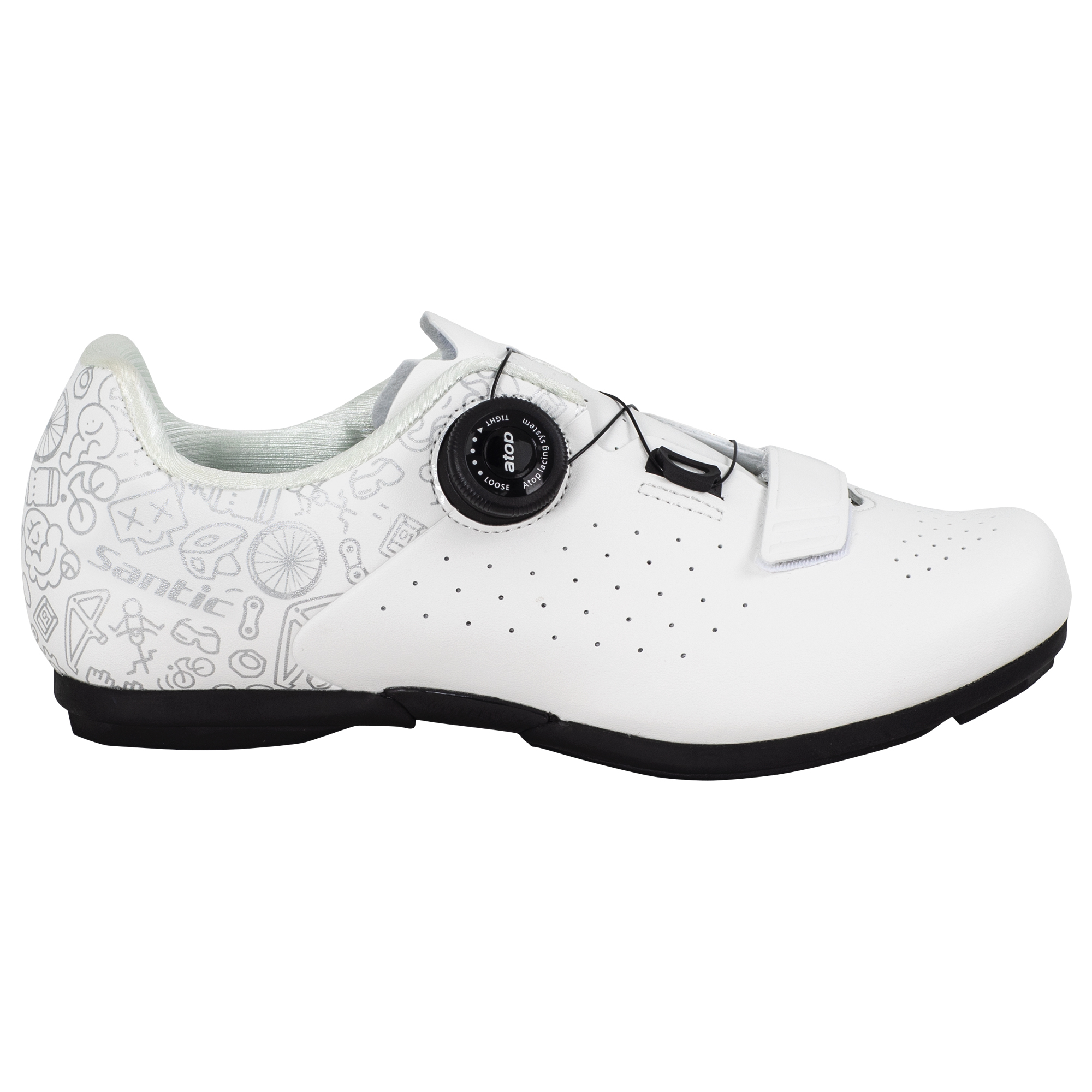 女款硬底鞋 維納斯 灰白