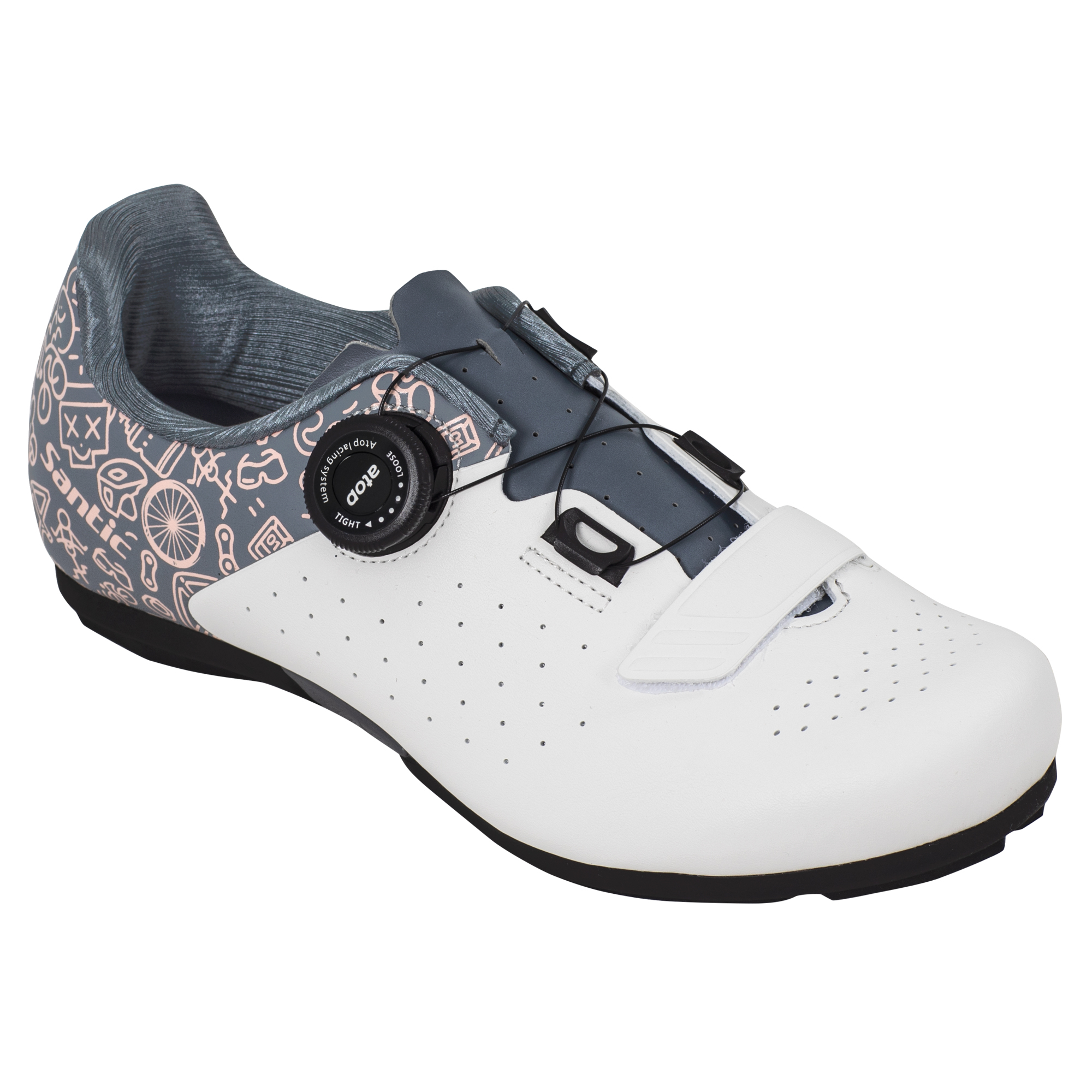 女款硬底鞋 維納斯 粉白