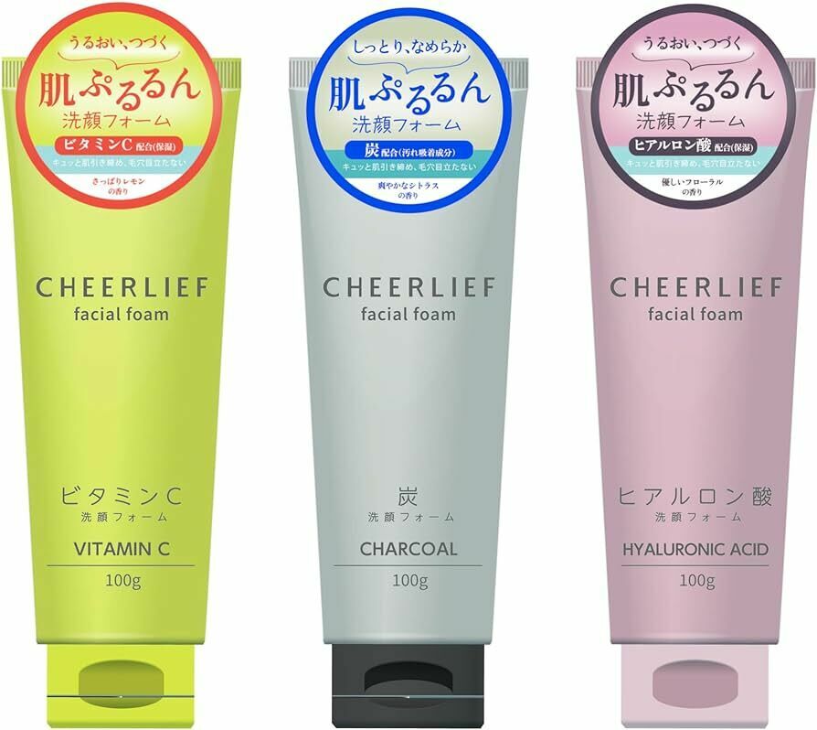 日本東亞CHEERLIEF洗脸奶100G