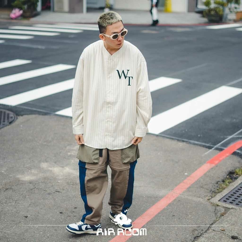 2022SS WTAPS LEAGUE LS COTTON FLANNEL STRIP 棒球衫 現貨