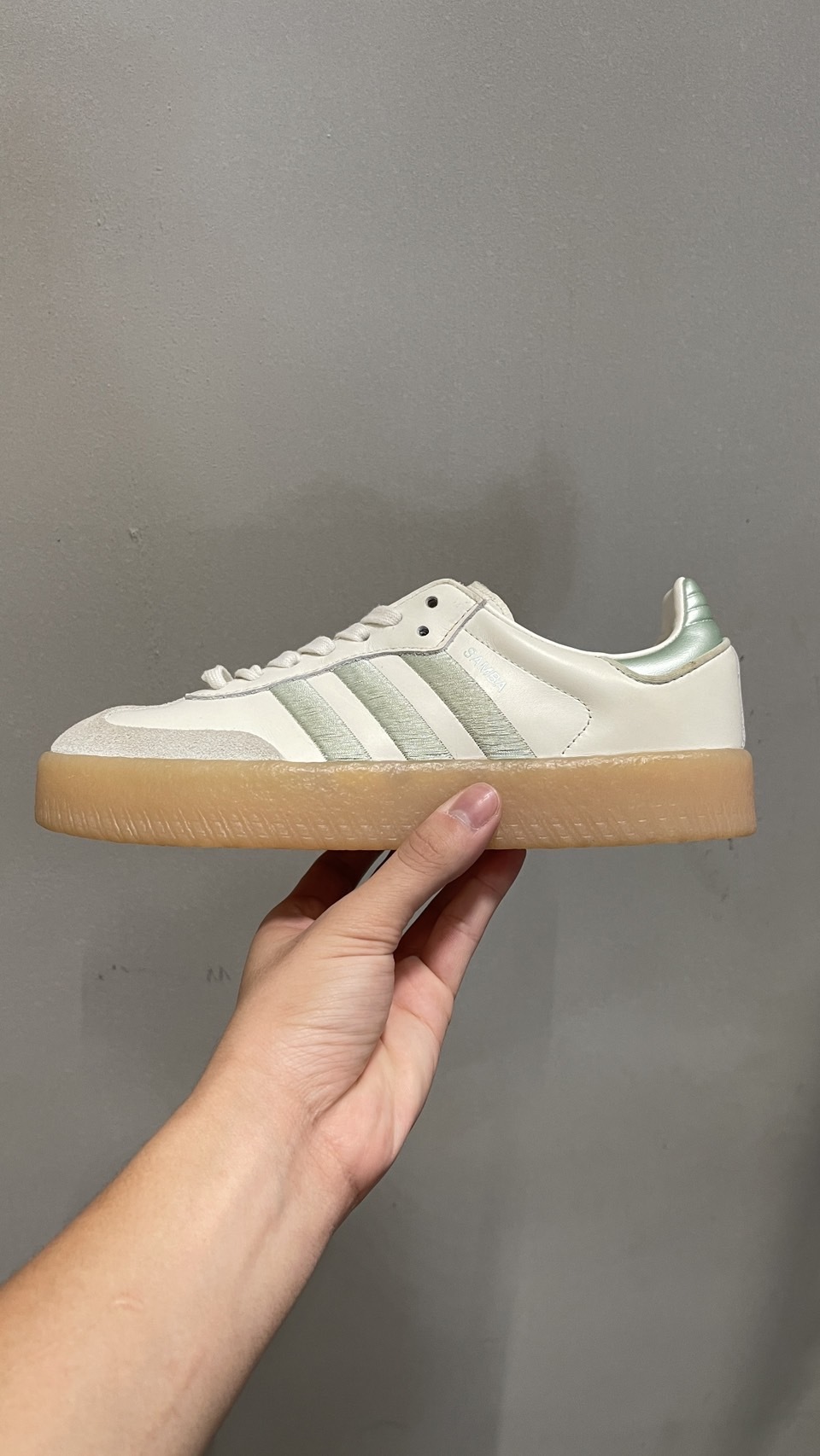 ADIDAS SAMBAE OG 薄荷綠 電鍍銀