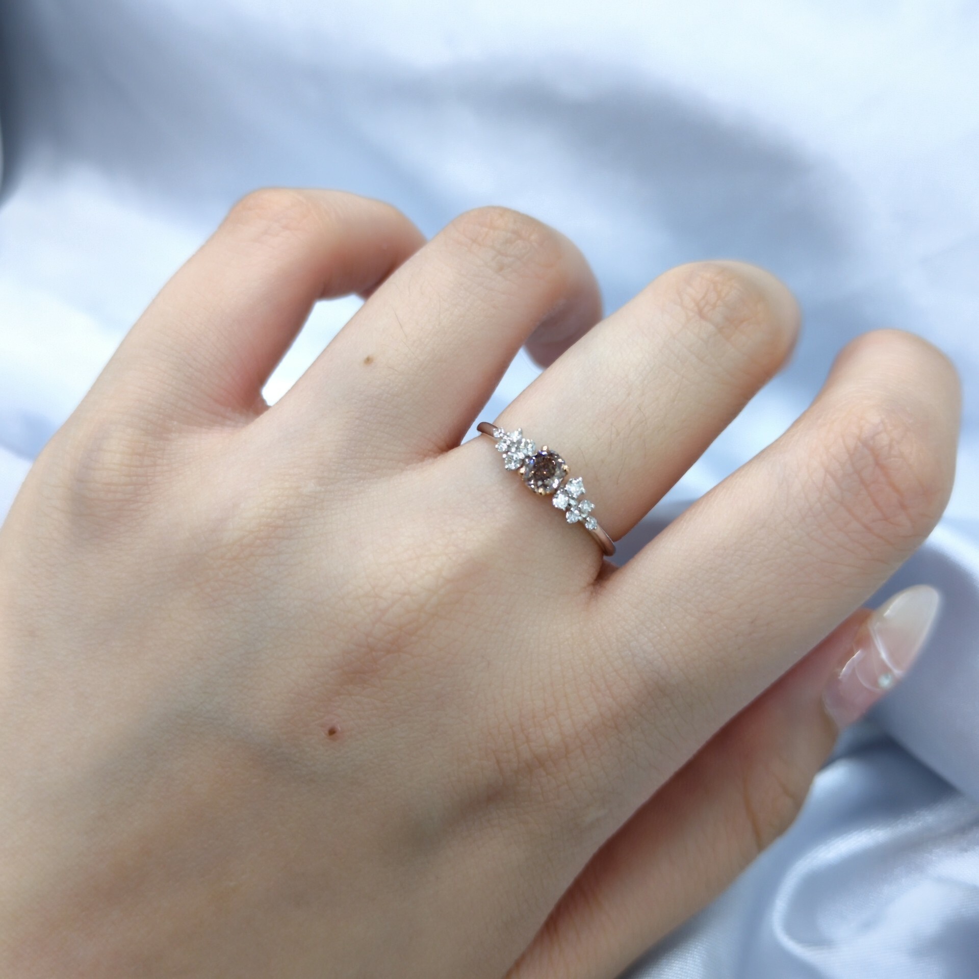 18K Gold 0.45ct Diamond Ring