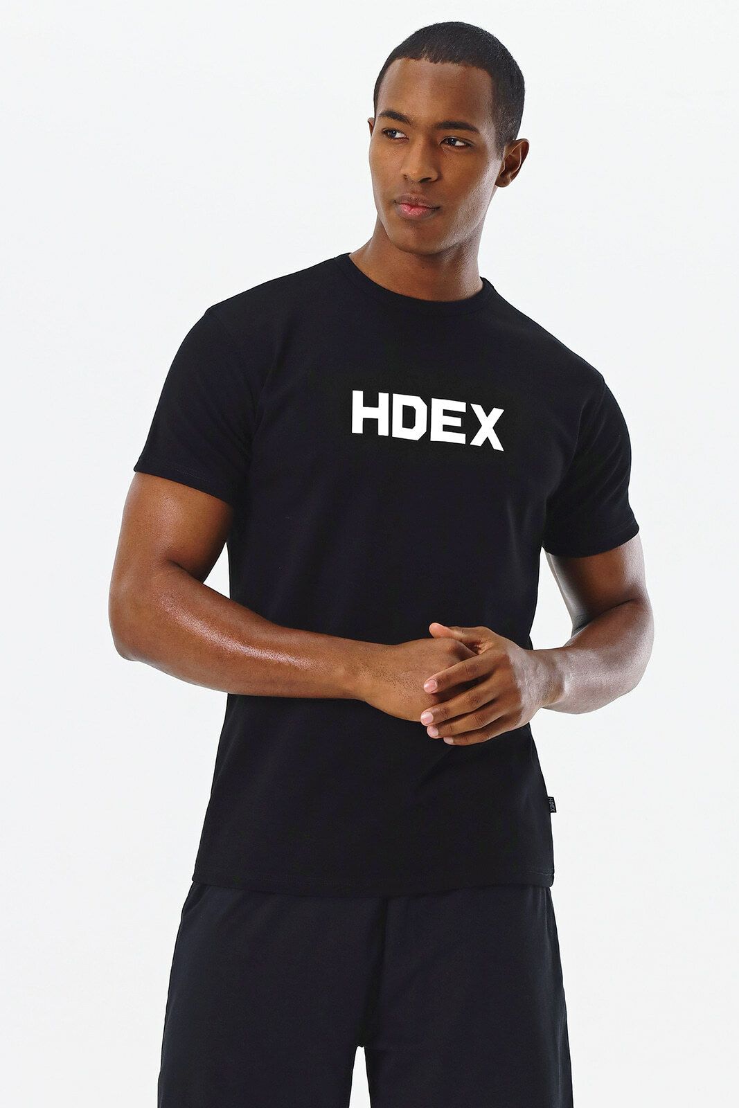 HDEX Main Logo Muscle Fit Short Sleeve T-Shirt