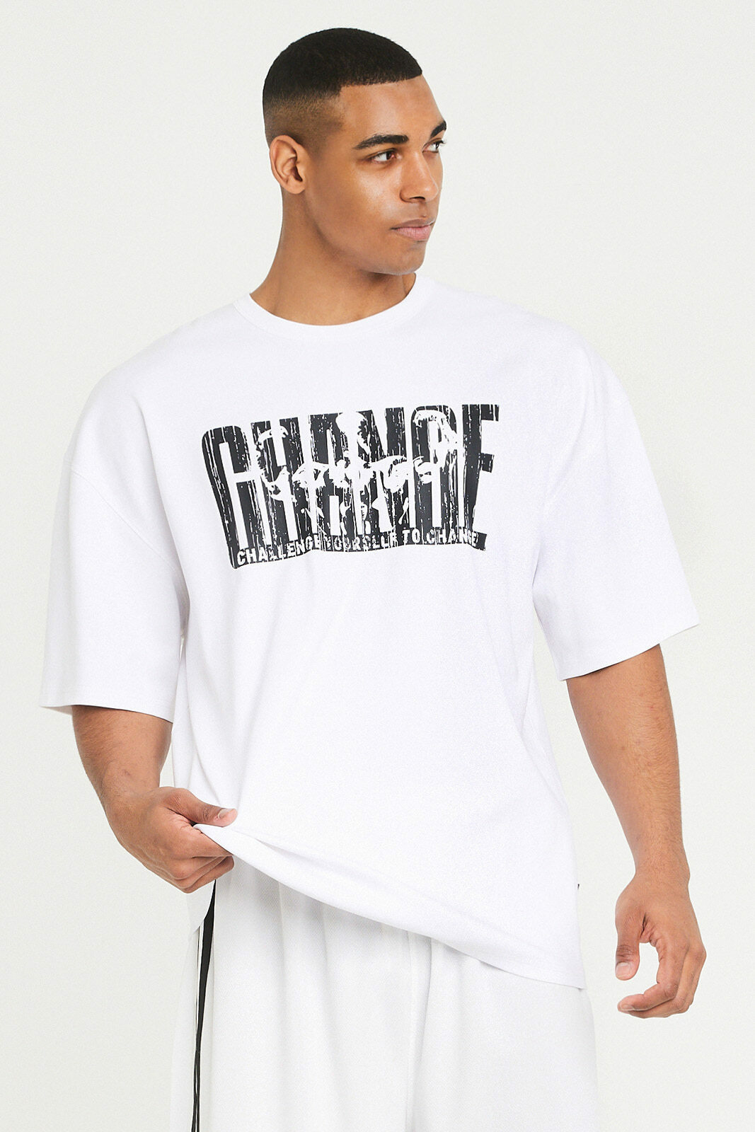 HDEX Change Overfit Short Sleeve - WHITE