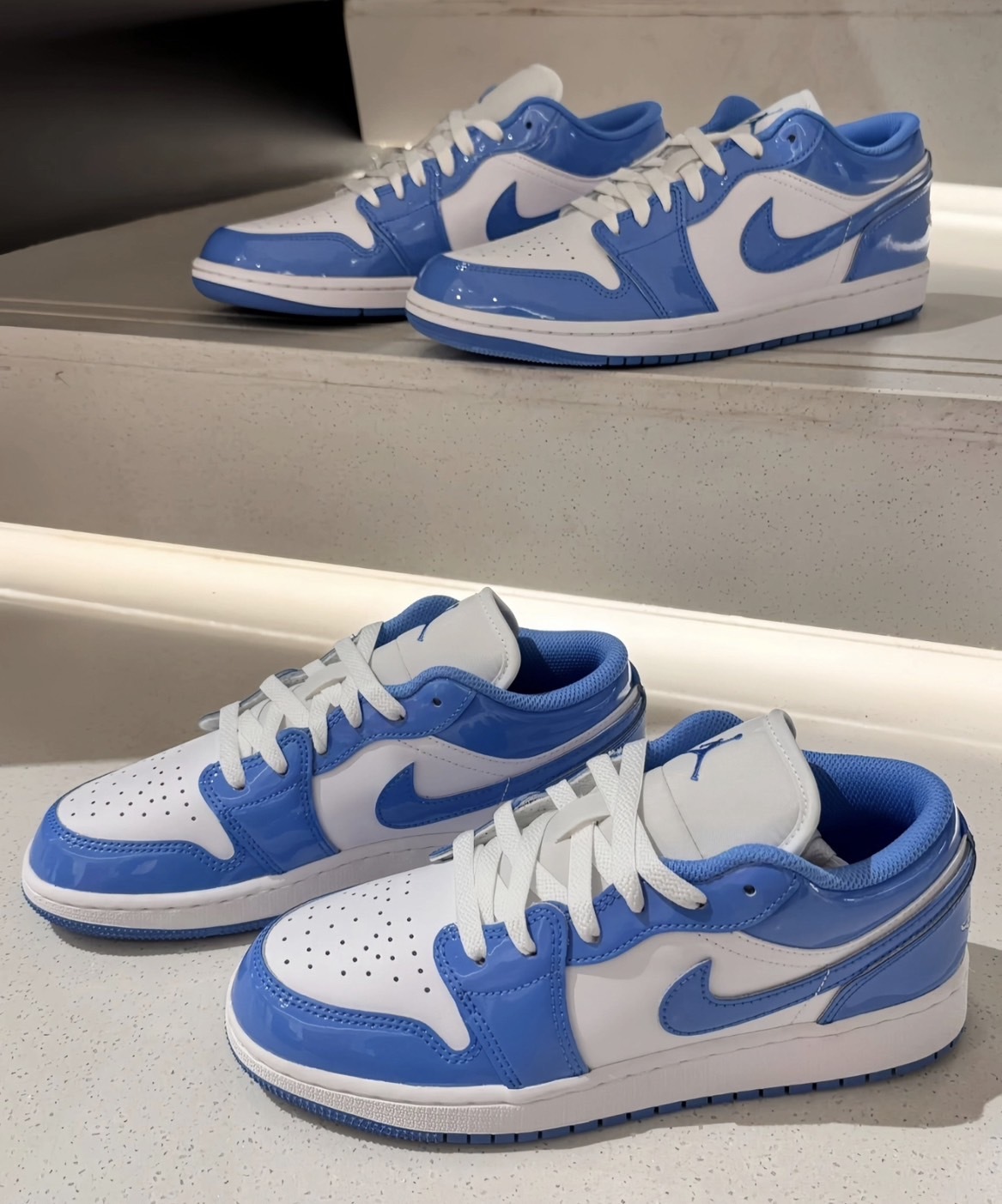 Air Jordan 1 Low "Legend Blue" 北卡藍  漆皮