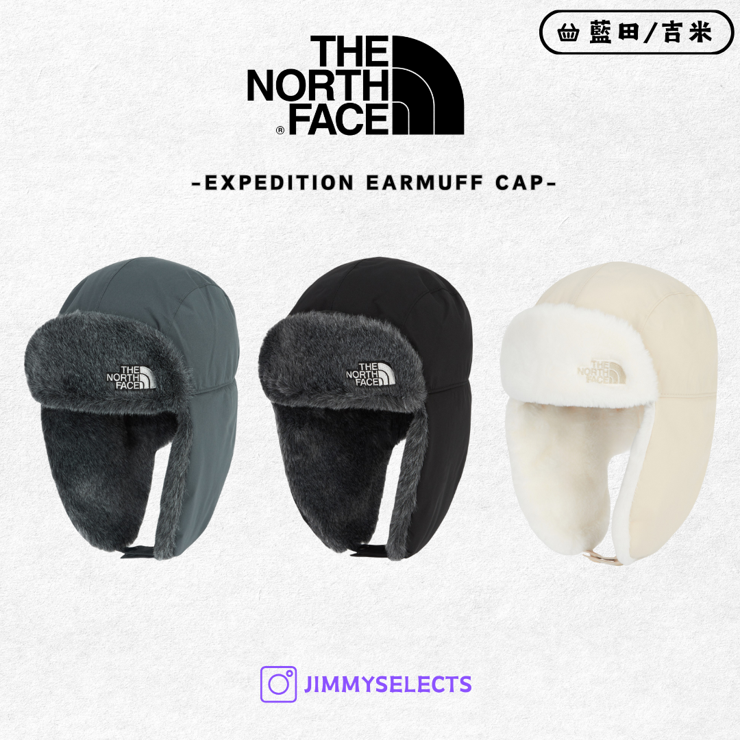 THE NORTH FACE 北臉 EXPEDITION EARMUFF CAP 耳罩帽 飛行帽 帽子 NE3CQ61