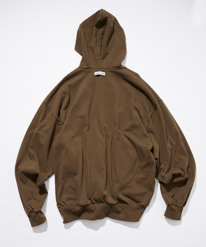 CAHLUMN / Heavy Weight Jersey Thermal Lined Zip Hoodie