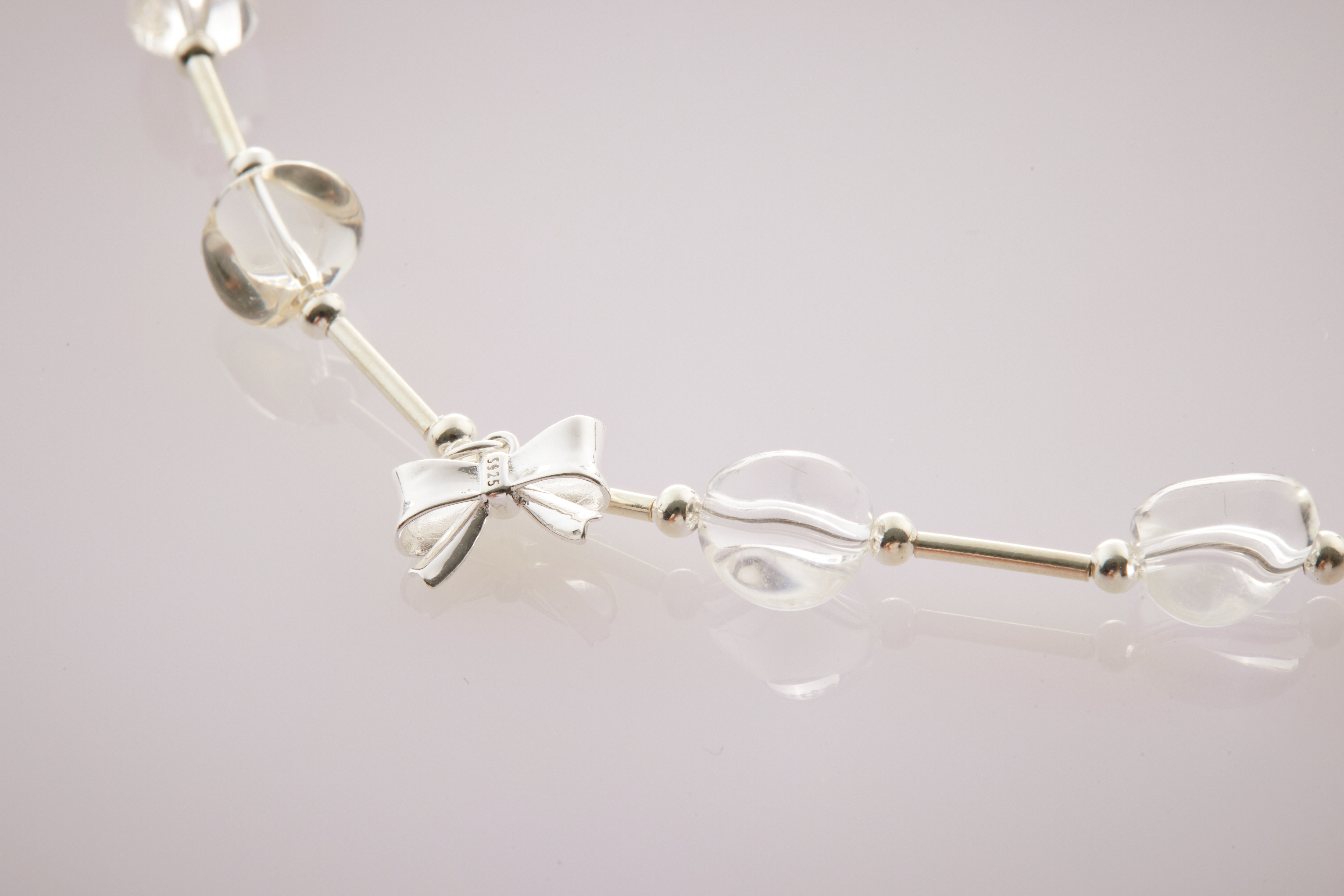 N756 | 純銀蝴蝶結項鍊