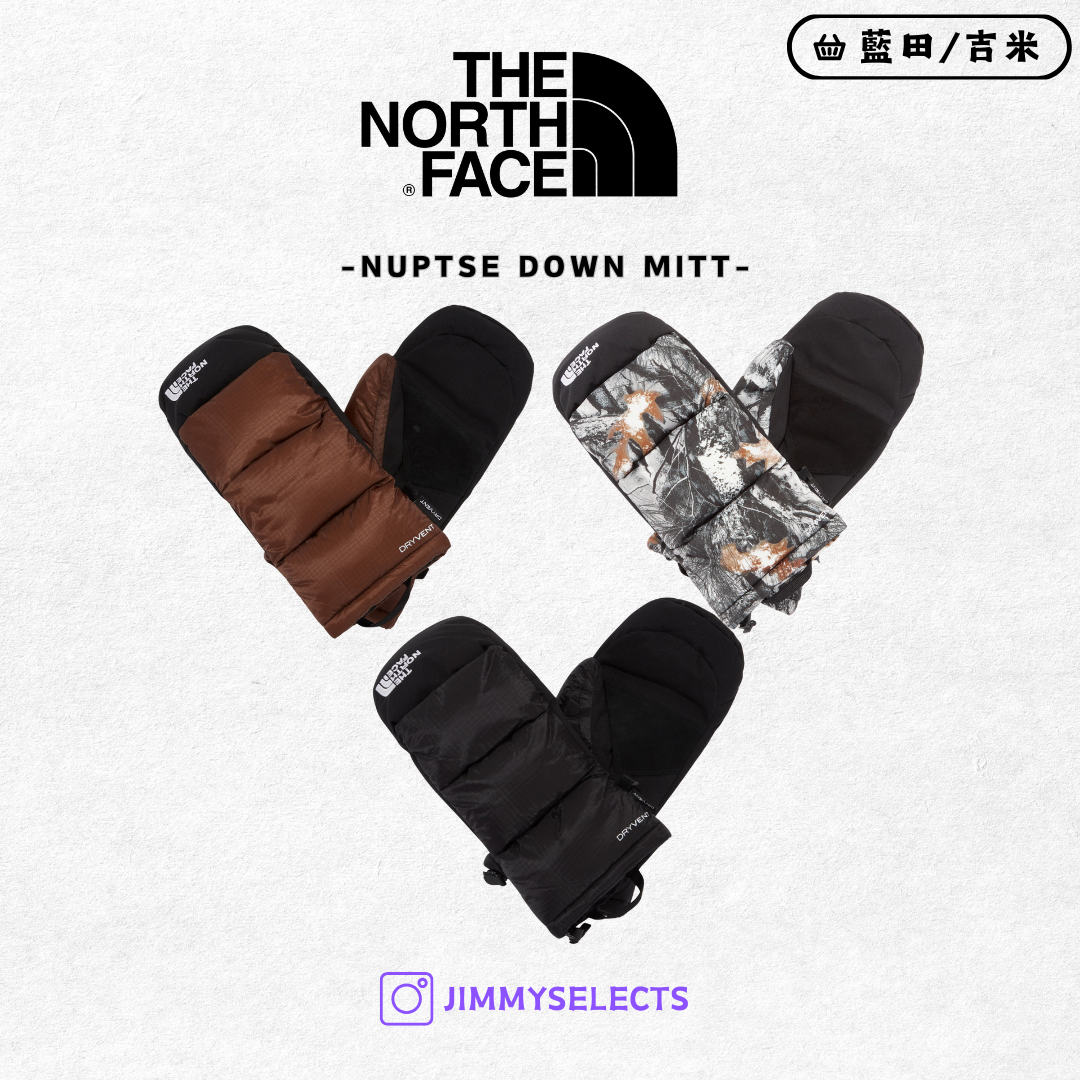 【代購】THE NORTH FACE 北臉 NUPTSE 羽絨 手套 NJ3GQ54