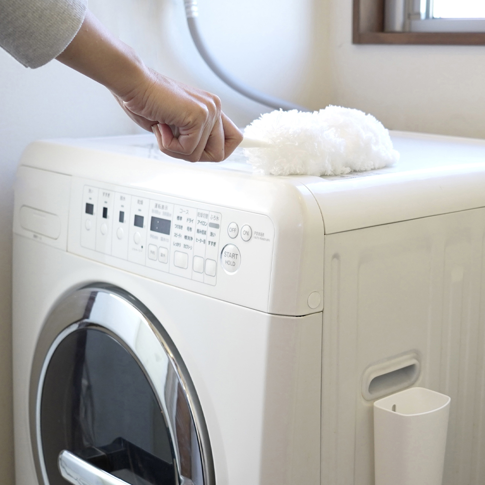 《azuma》sm@rt系列超細纖維手持除塵撢(附磁吸式收納架)