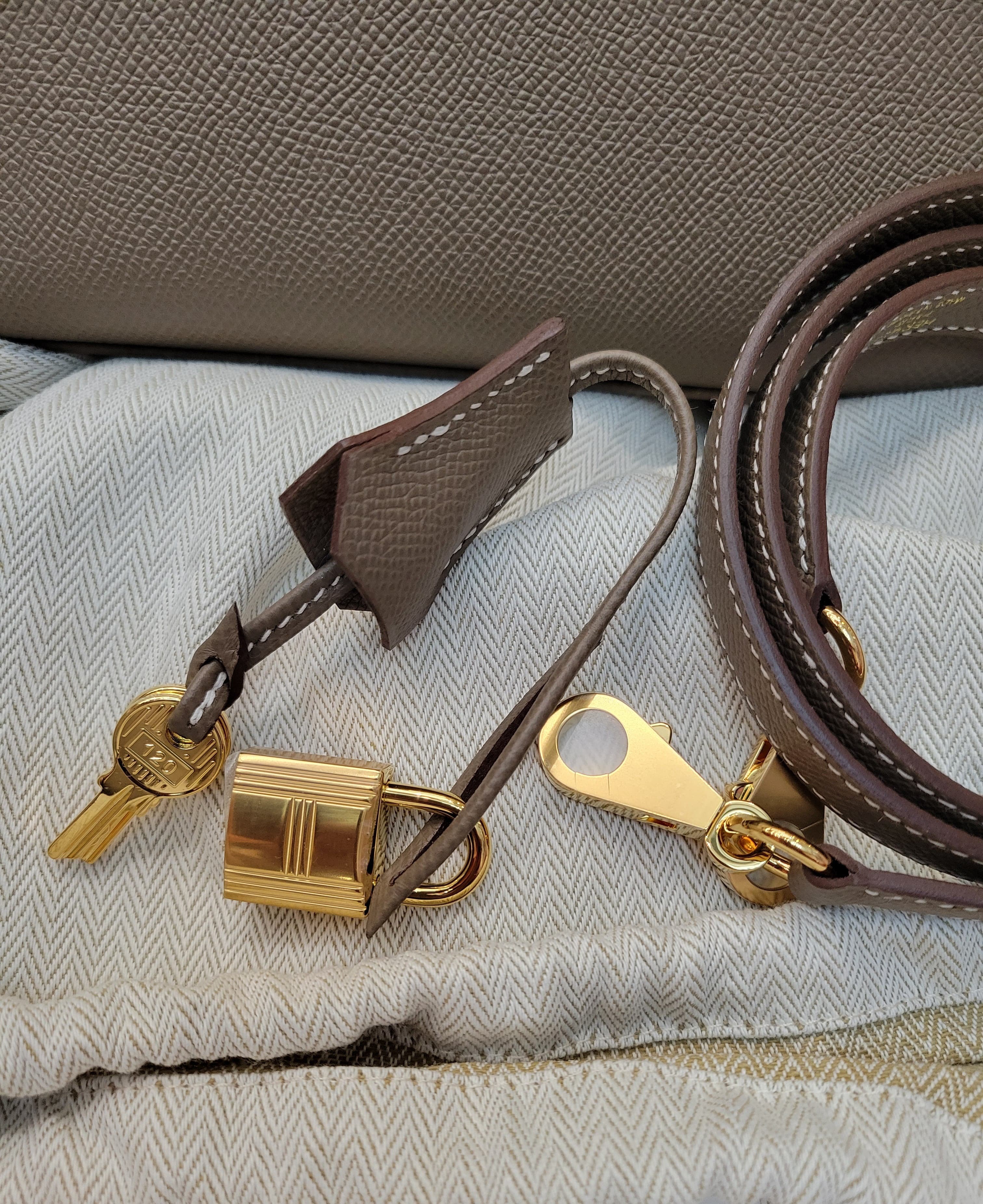 HERMES KELLY 25 ETOUPE CC EPSOM