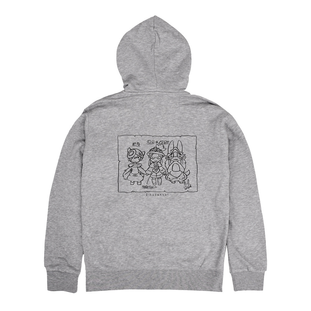 Cospa 1118 リコさん隊 ジップパーカー [メイドインアビス 烈日の黄金郷] MIX GRAY