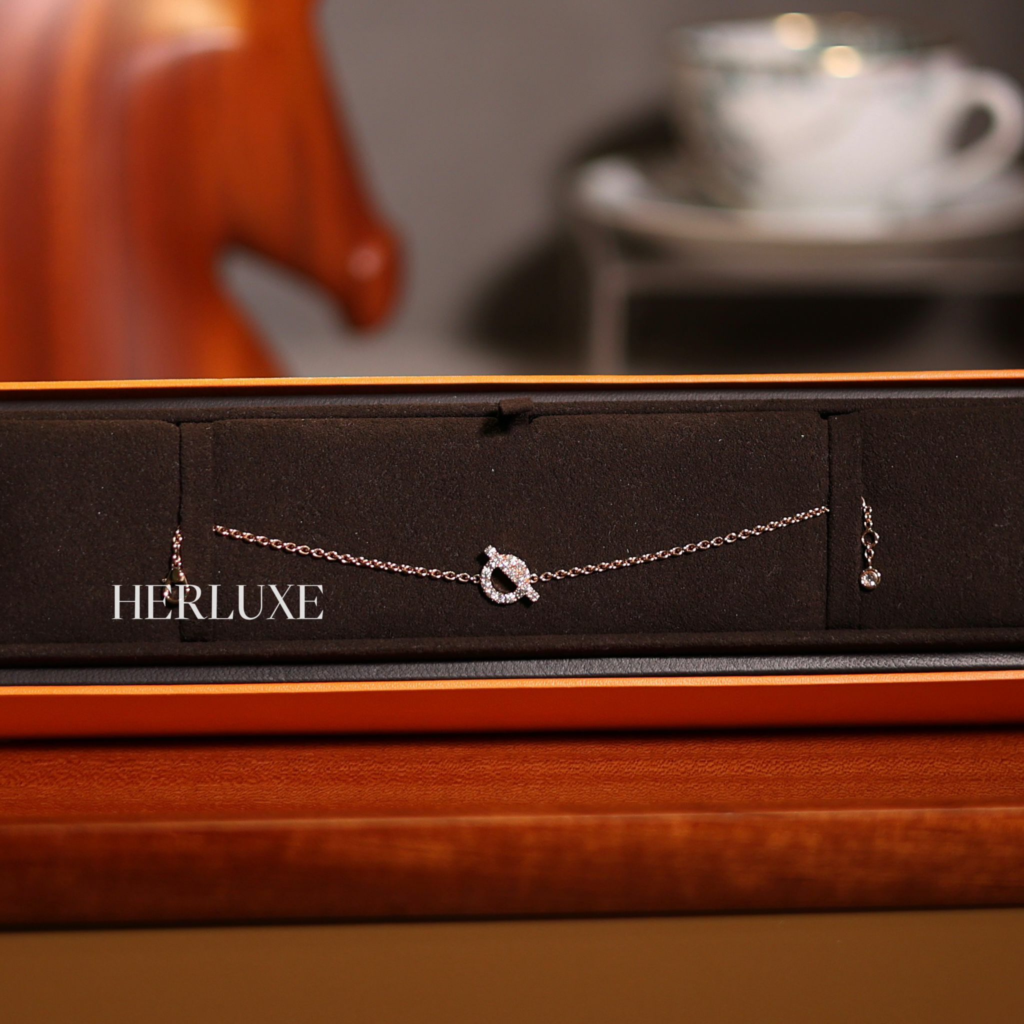 Finesse bracelet chaine 18D 0.55ct orr-18K rose gold ST  小Q 玫瑰金 鑽石手鏈