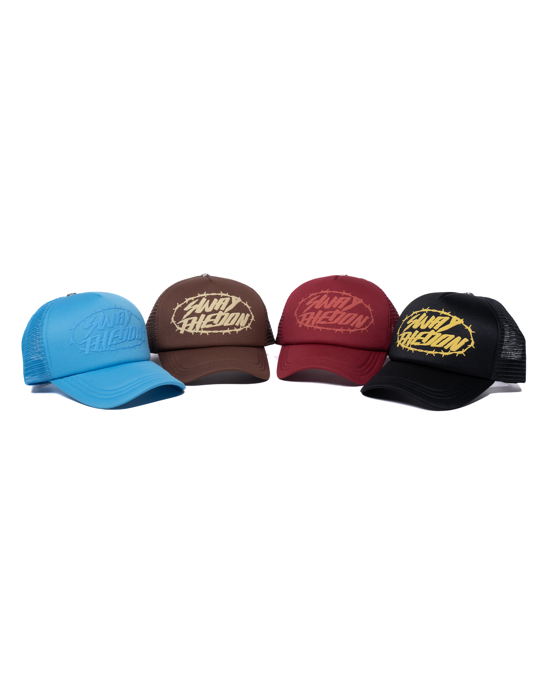 Sway the Don / ”Thorn Fence“ Trucker - Black, Blue, Brown, Red