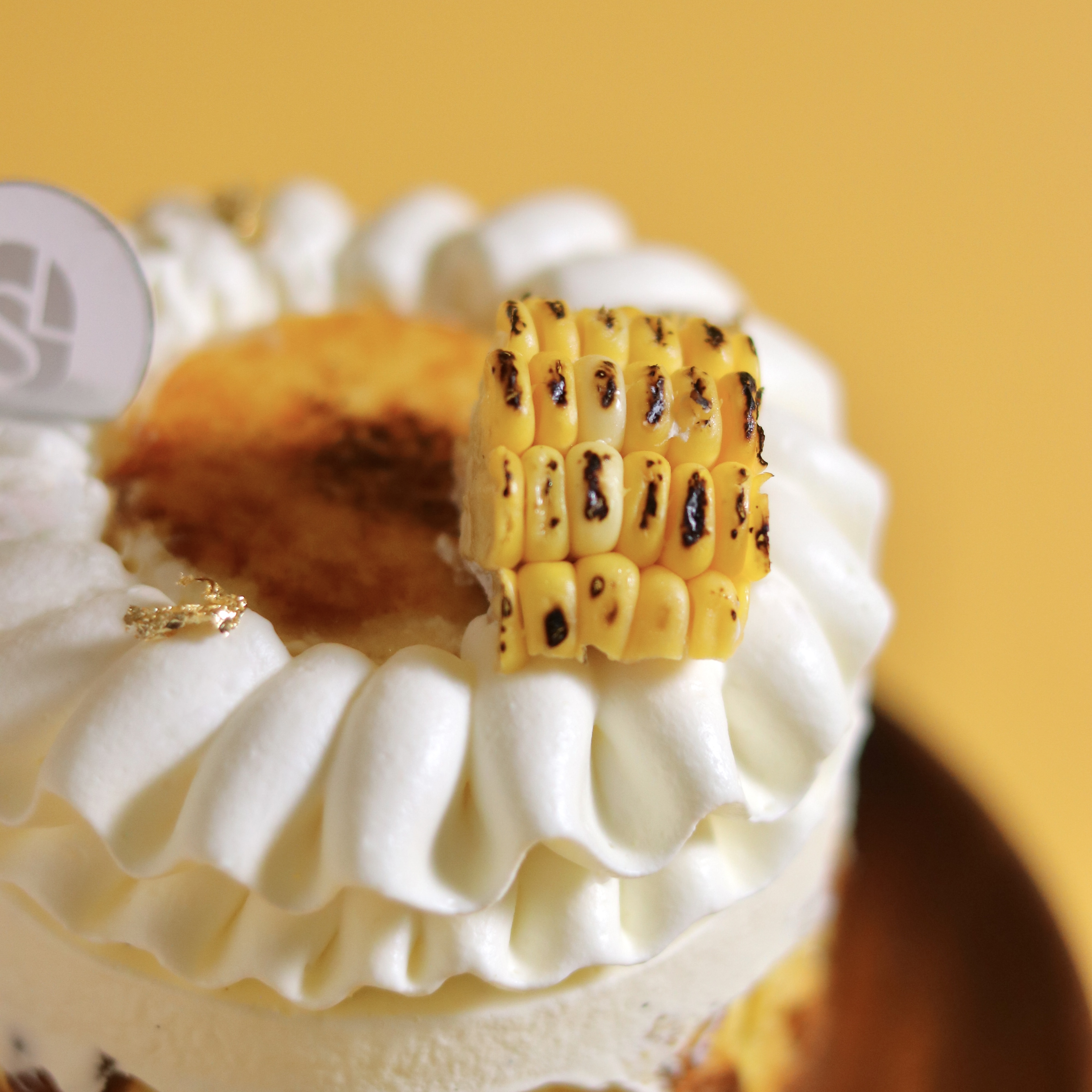 焦糖燉蛋粟米巴斯克芝士蛋糕