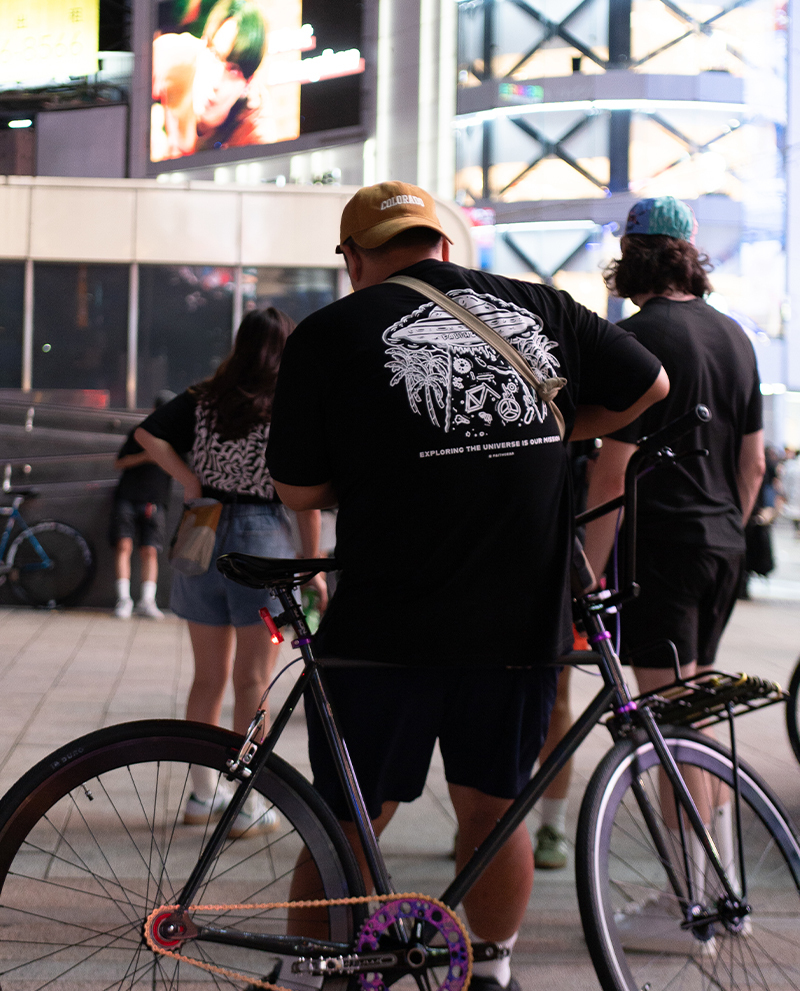 FaithGear COW宇宙騎行TEE - 黑