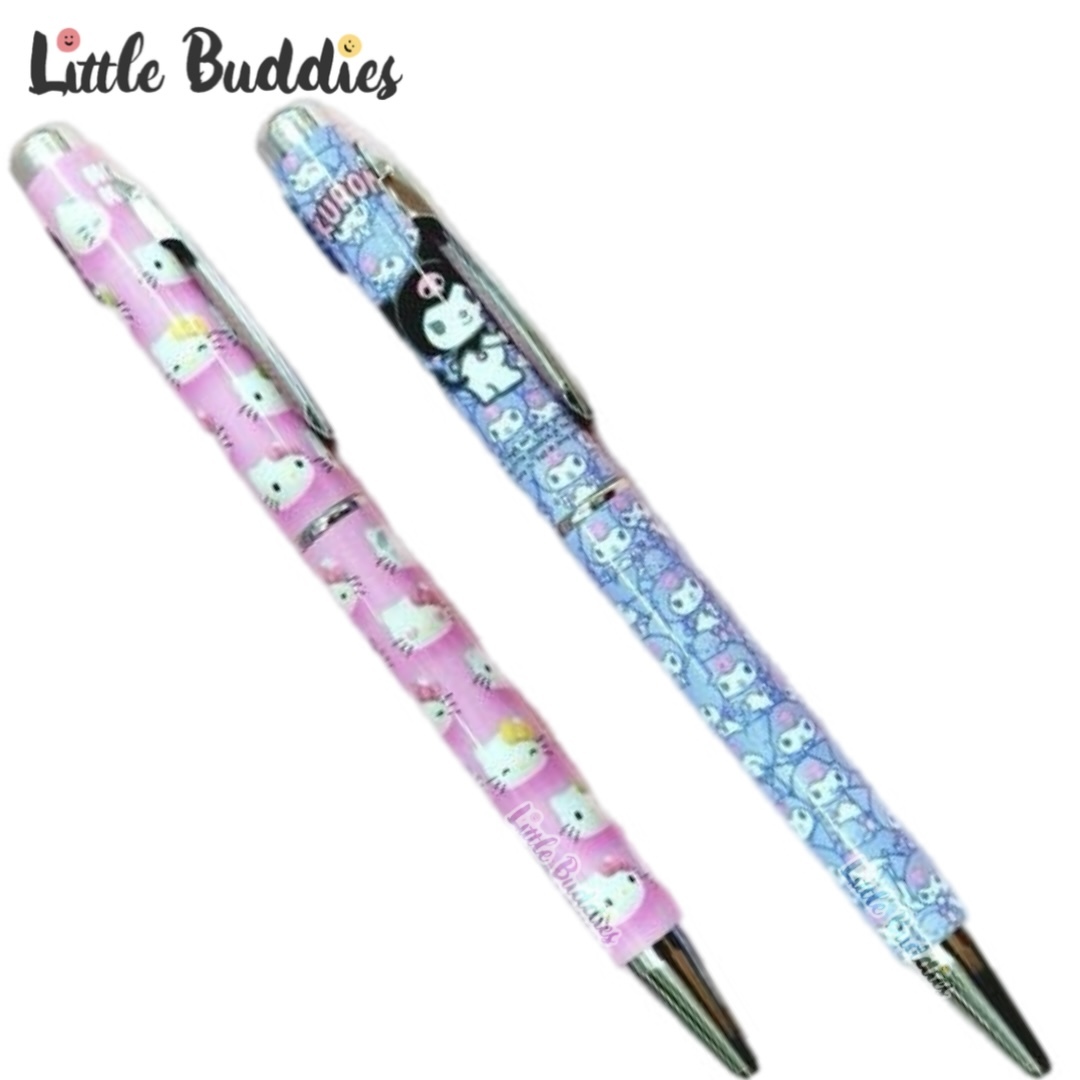 台灣 Sanrio Hello Kitty 50周年 / Kuromi 鉛子筆 (同款2支/套)