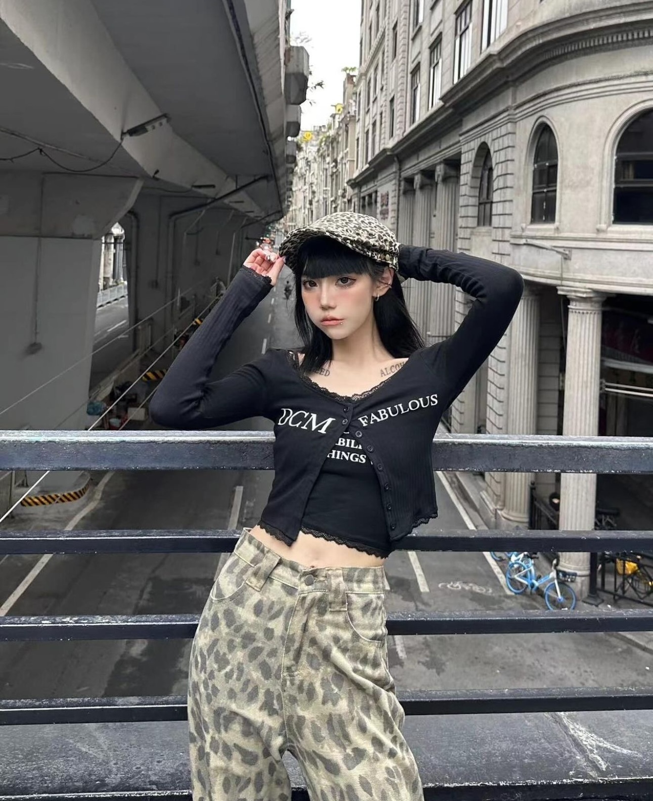 (GOAL) DCM 女生短版蕾絲薄罩衫長袖