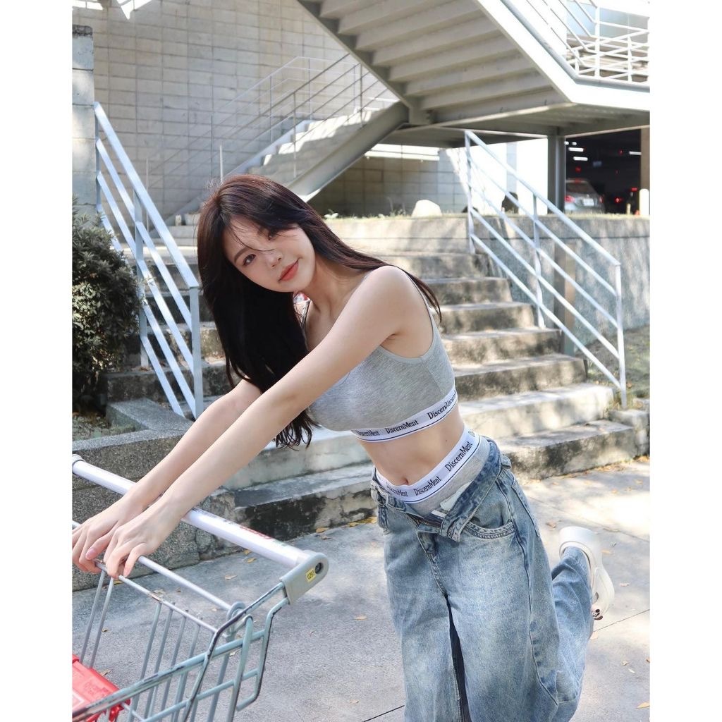 (GOAL) DCM 有胸墊 引力帶 內衣組 運動內衣
