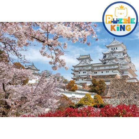 櫻花時姬路城（兵庫縣）（世界上最小的城堡）