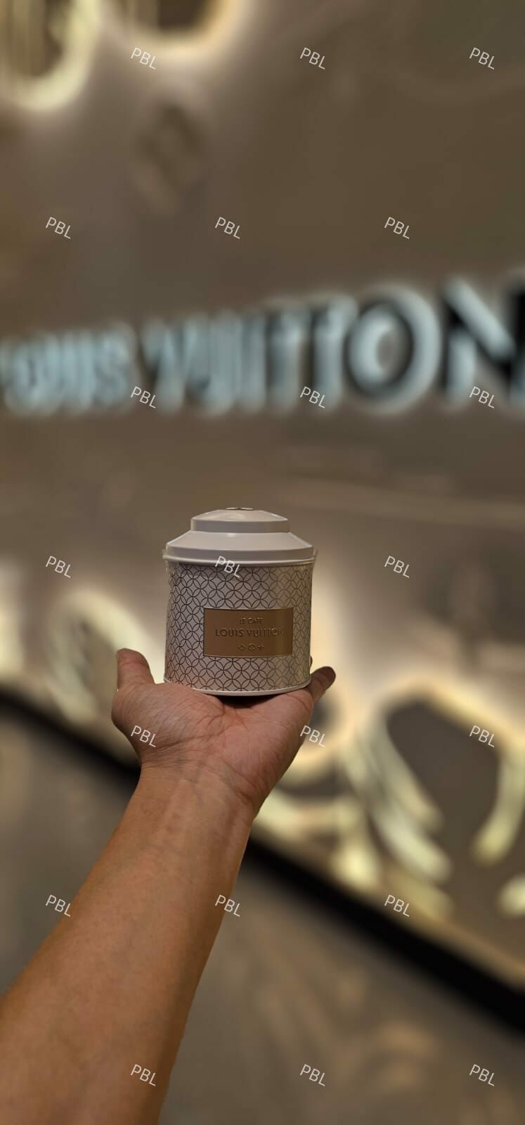 泰國限定LV the place tea 芒果白茶茶葉